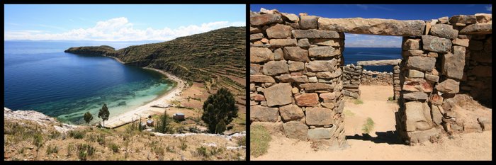 Bolivie Copacabana Titicaca Isla del Sol Ekla